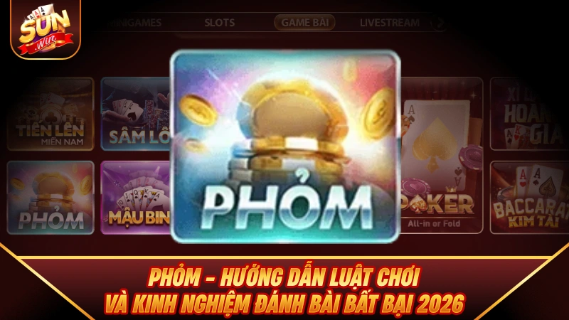 Phỏm - Hướng Dẫn Luật Chơi Và Kinh Nghiệm Đánh Bài Bất Bại