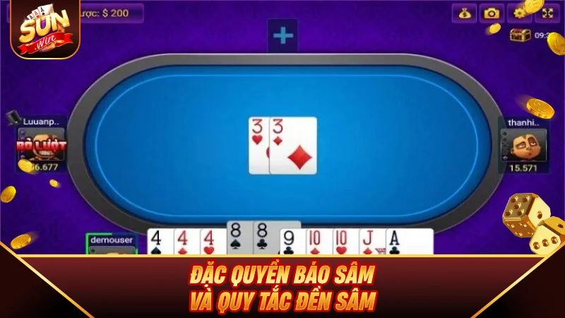 Đặc quyền Báo Sâm và quy tắc Đền Sâm