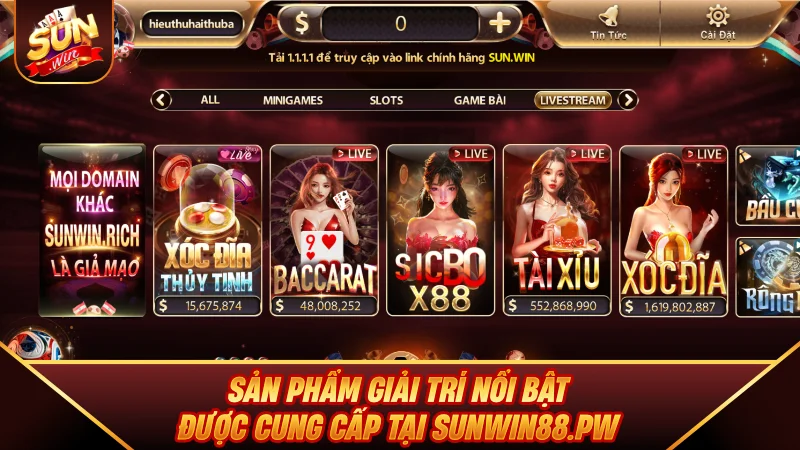 Giới Thiệu SUNWIN - Đường Link Vào Chính Thức Sunwin88.pw Sản phẩm giải trí nổi bật được cung cấp tại sunwin92.me