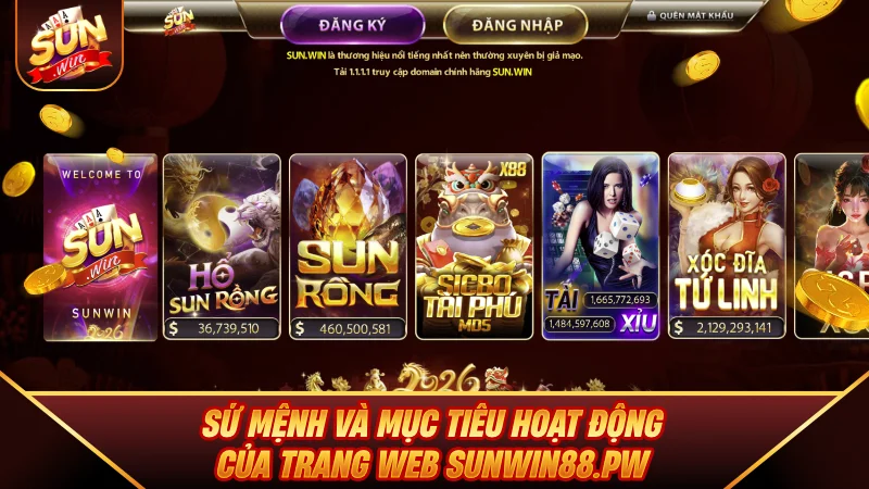Giới Thiệu SUNWIN - Đường Link Vào Chính Thức Sunwin88.pw Sứ mệnh và mục tiêu hoạt động của trang web sunwin92.me